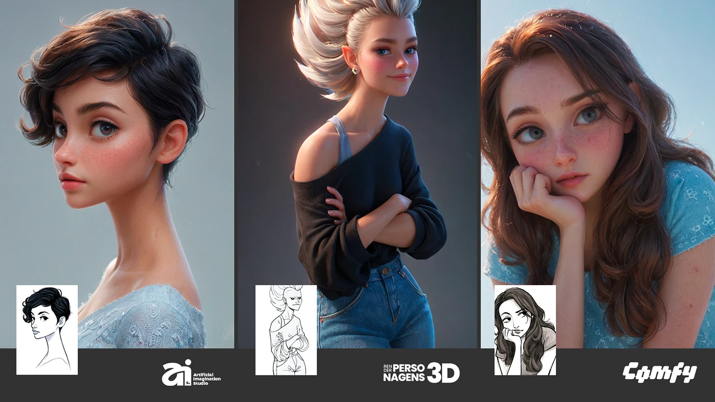 PDS Render 3D Workflow — imagem 3